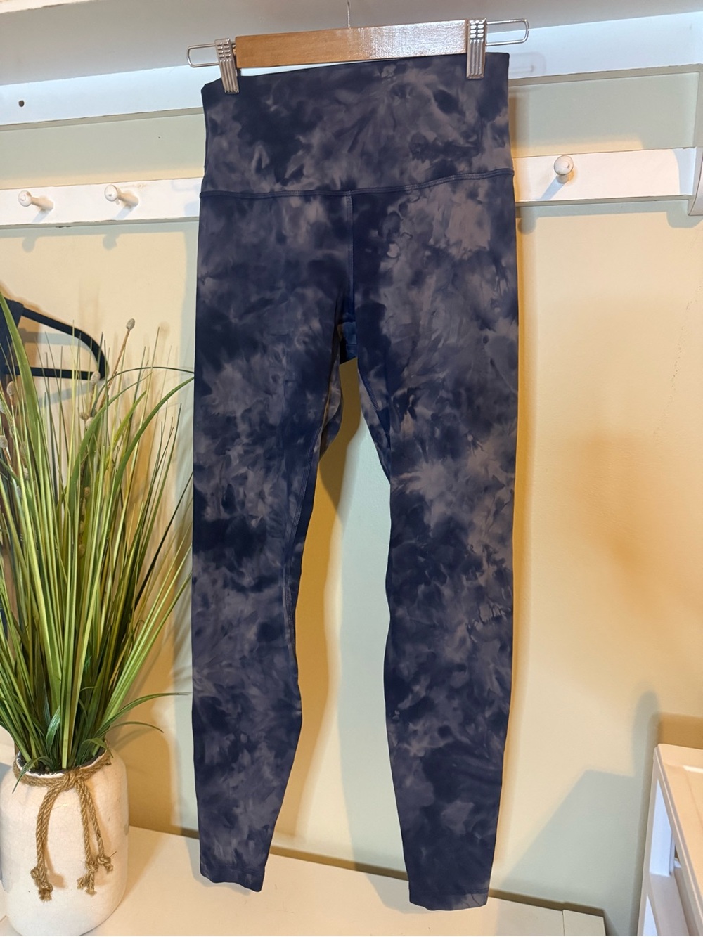 Lululemon Align 28" Leggings Size 6 Diamond Dye  Grey True Navy Blue Retail $118 - Picture 4 of 5